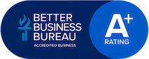 Better Business Bureau A+ Rating